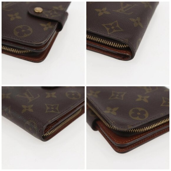 LOUIS VUITTON Monogram Compact zip Wallet M61667 LV Auth 153671 - Picture 14 of 16